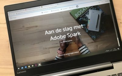 Maak een one pager met Adobe Spark